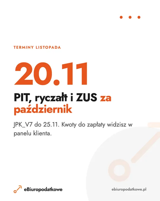 Post 1 z feedu eBiuropodatkowe